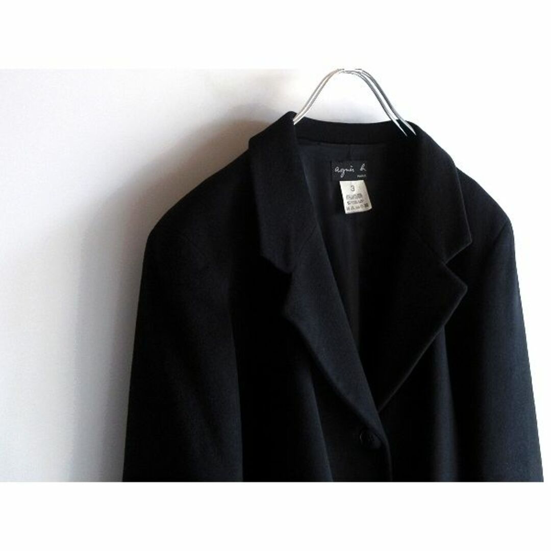 agnes b. - 希少 90sビンテージ アニエスべー ウール チェスターコート