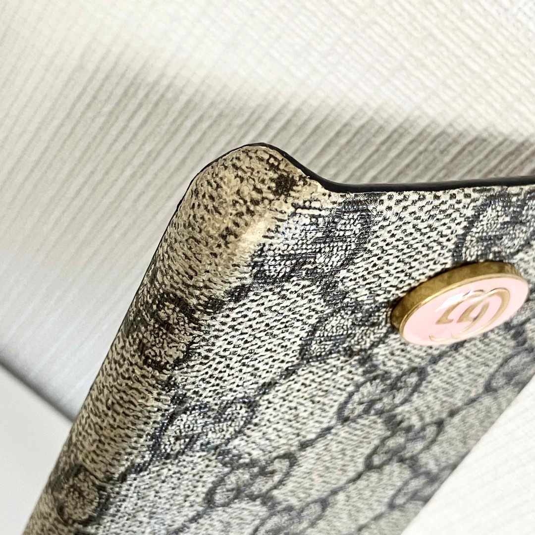 GUCCI - GUCCI グッチ iPhoneケース GGスプリーム ブラウン 茶色