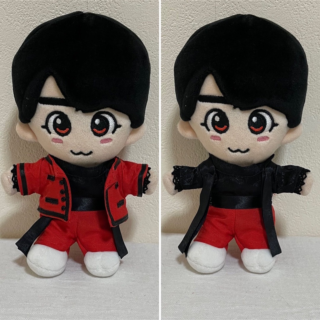 ちびぬい なにわ男子「POPMALL」赤×黒衣装【オーダーページ】の通販 by