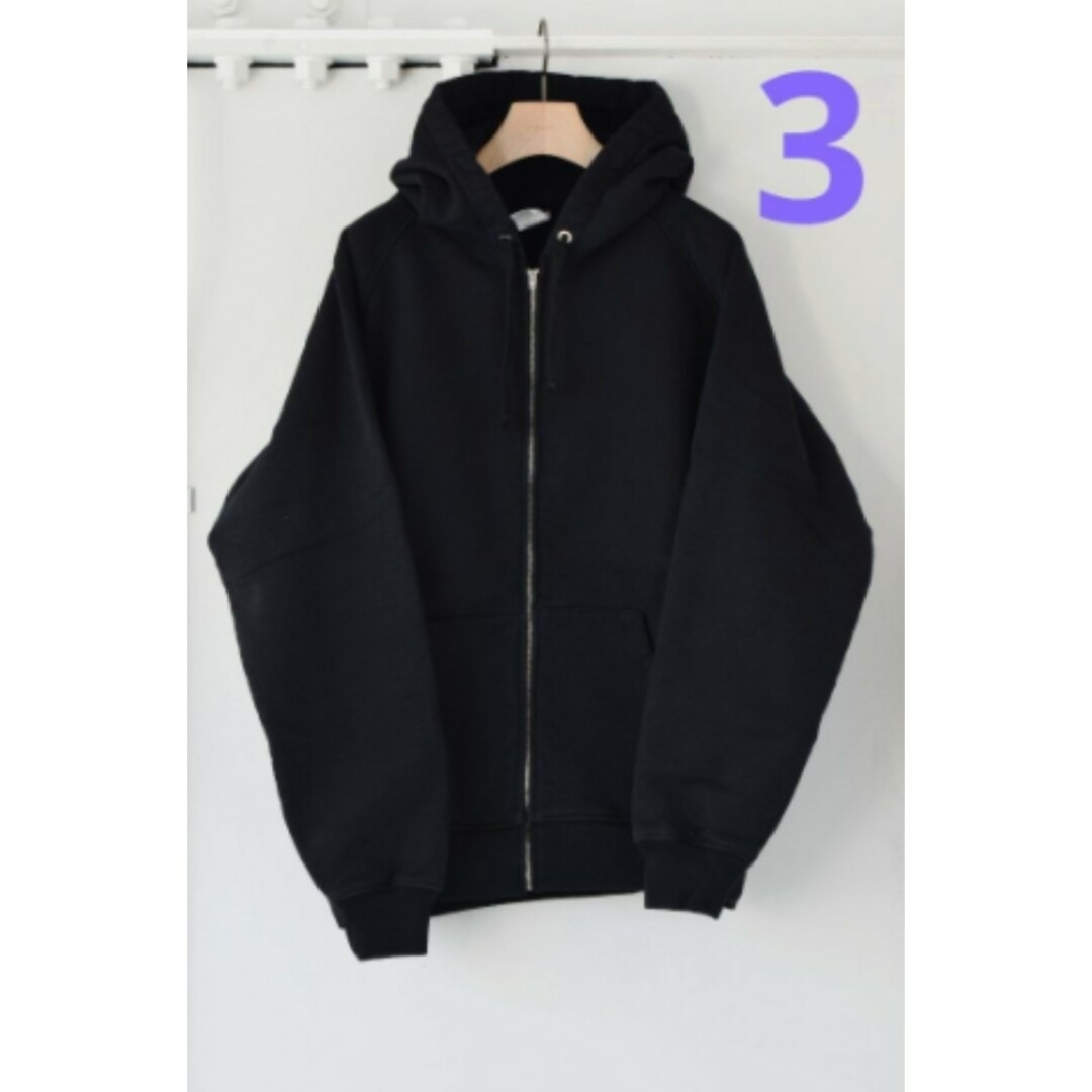 COMOLI - COMOLI 23AW コットン吊裏毛 ジップパーカ 3の通販 by