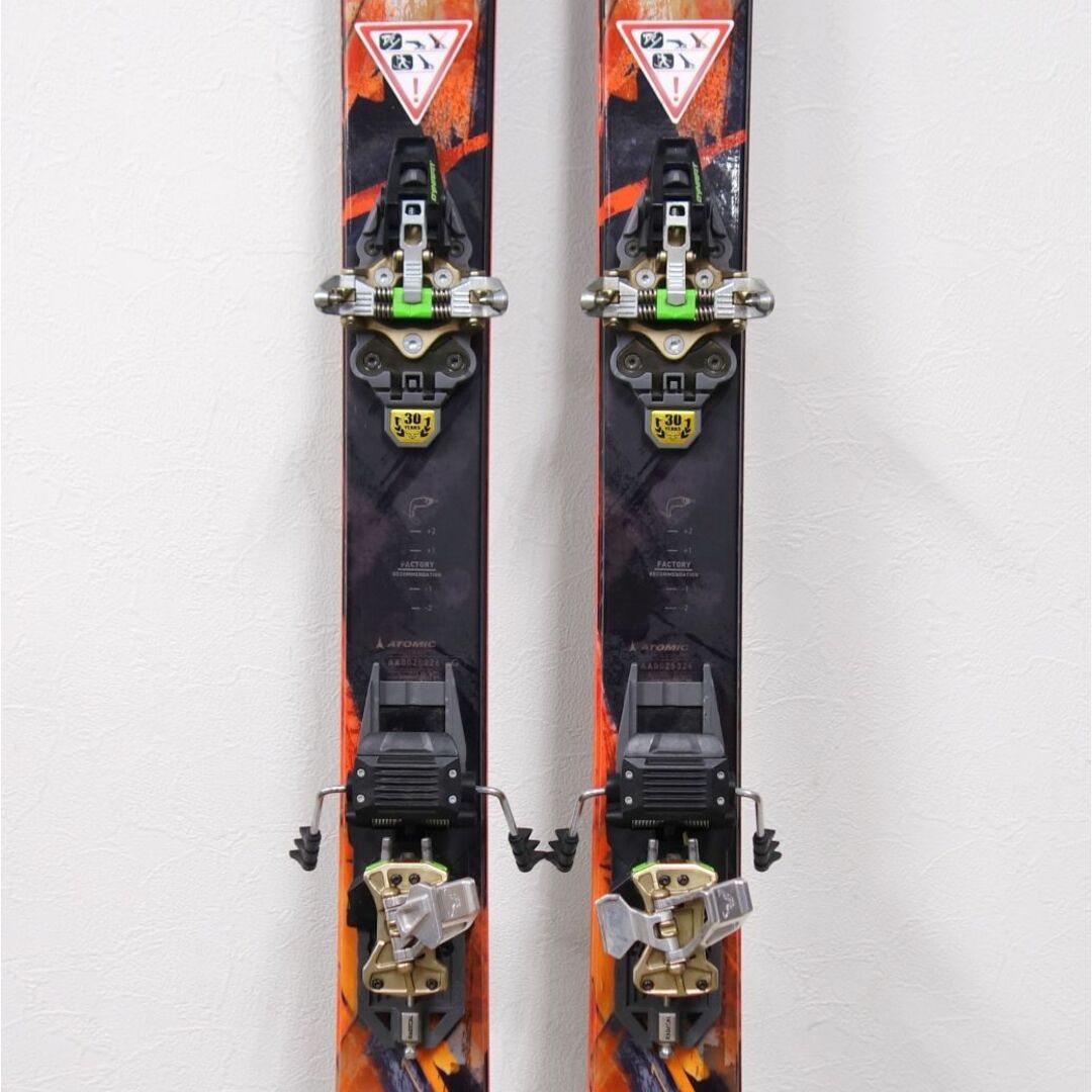 ATOMIC - 美品 アトミック ATOMIC 山スキー BACKLAND DESCENDER 176cm