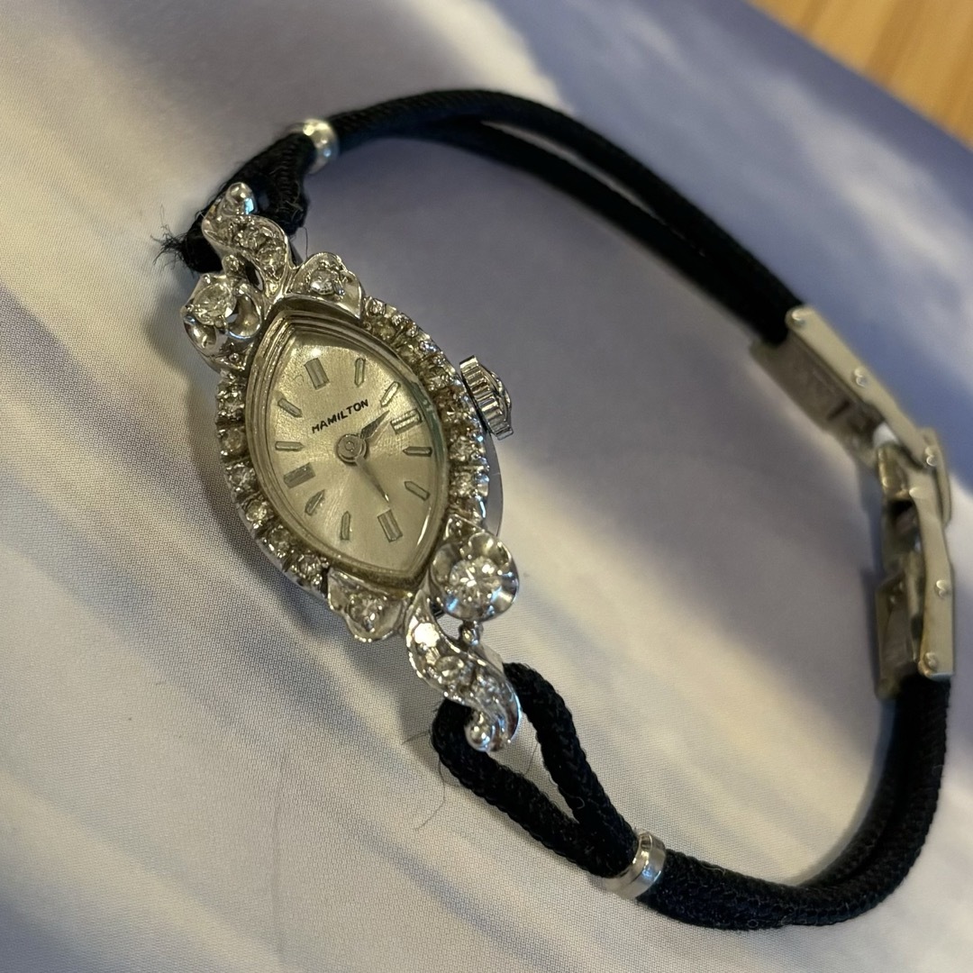 Hamilton - Hamilton ハミルトン レディース アンティーク時計 14K純正