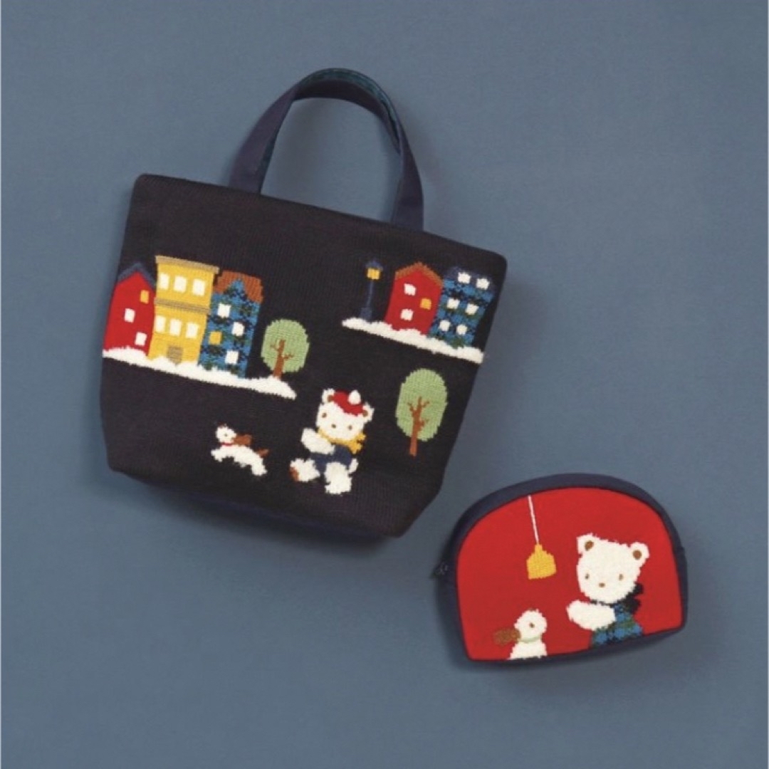 familiar - 【新品 タグ付き 未開封】ファミリア バッグ シェニール織