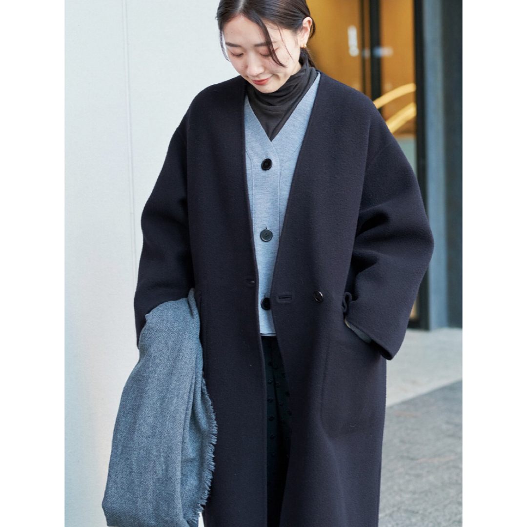 IENA - モッサーダブルフェイスVネックコート IENAの通販 by