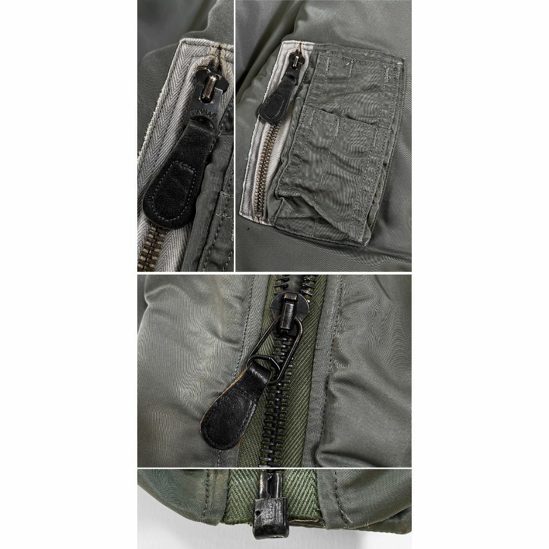 VINTAGE - 極上◎美品 50s USAF 米軍 実物 MA-1 黒タグ M 8279Bの通販