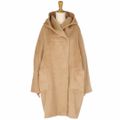 Max Mara - 美品 マックスマーラ Max Mara コート 白タグ フーデッド