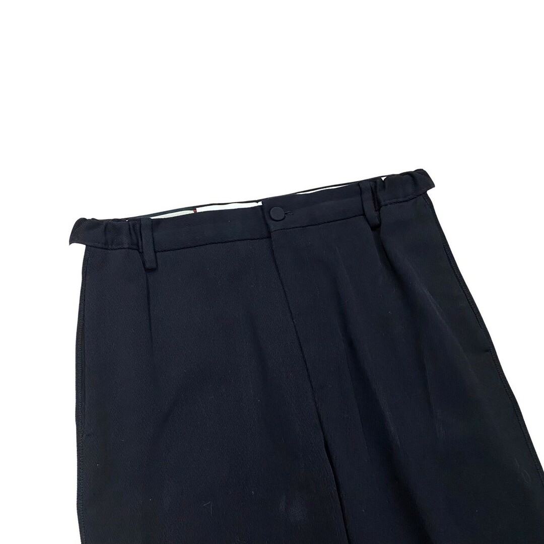 GUCCI - 極 美品 GUCCI グッチ ロゴ 刺繍 コットン チノパンツ