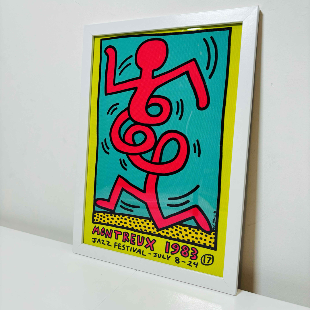 白額付きポスター】キース ヘリング18(新品)の通販 by ひふみRecords
