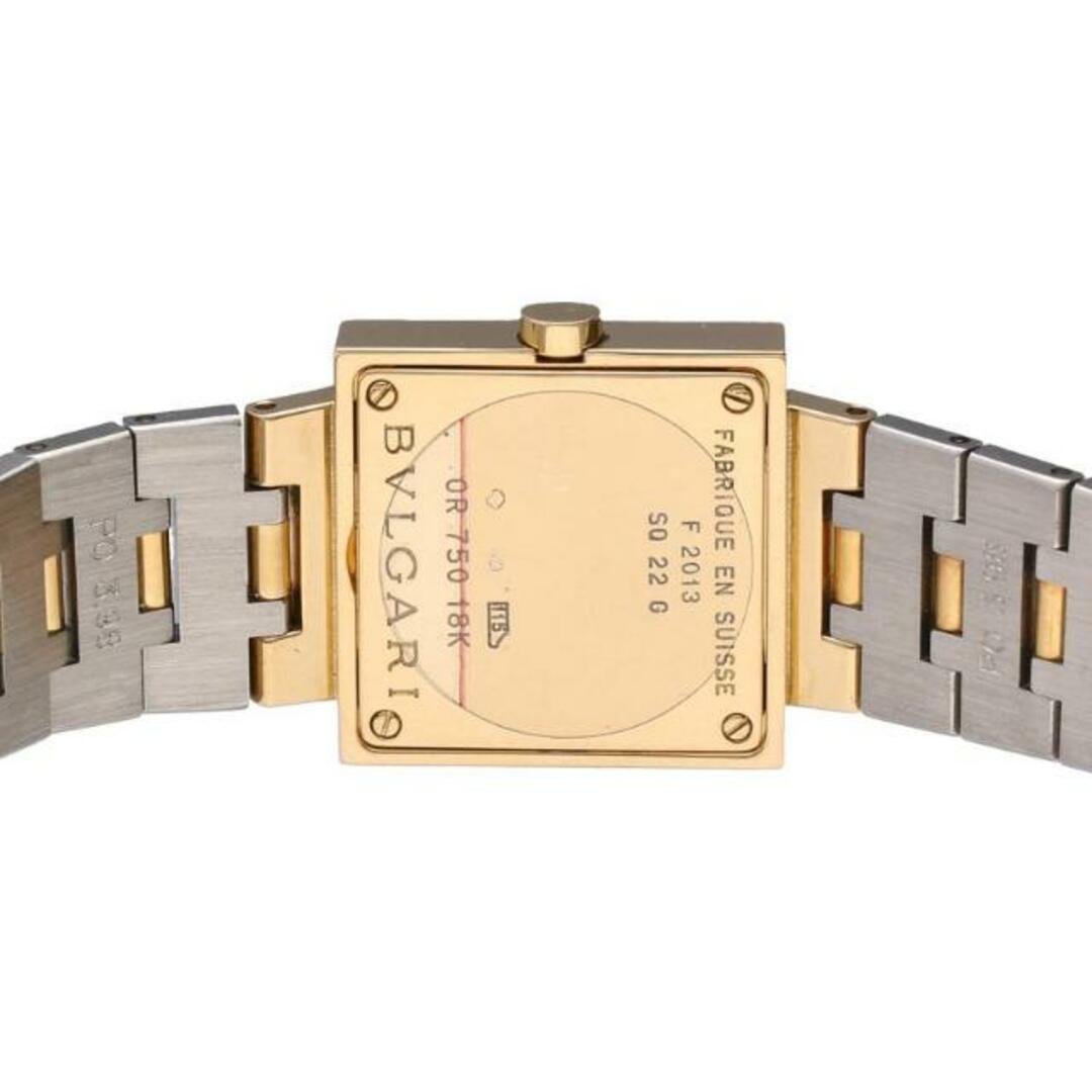 BVLGARI ブルガリ/クアドラード/クオーツ/SS×750YG/SQ22G/F20