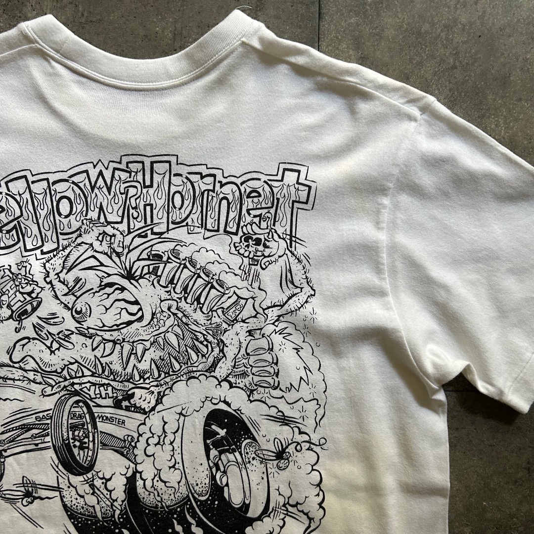 90s ヴィンテージtシャツ USA製 L相当 ホワイト エドロス の通販 by