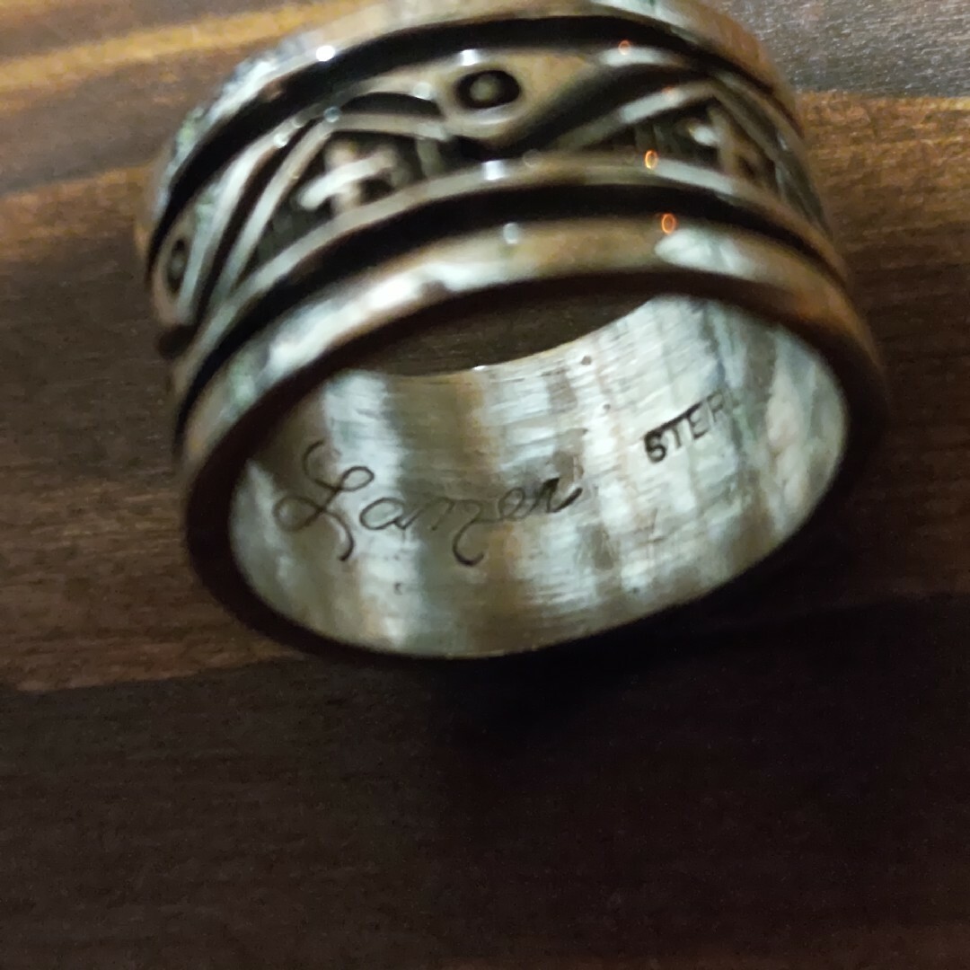 INDIAN JEWELRY - Troy Laner トロイラナー リング 指輪 14号 ナバホ族