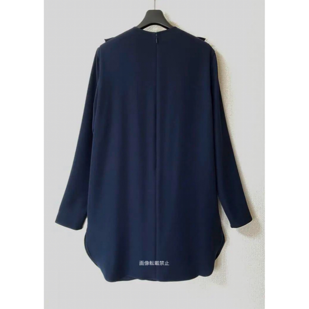 YOKO CHAN - yoko chan ロングスリーブフリルフレームブラウスの通販