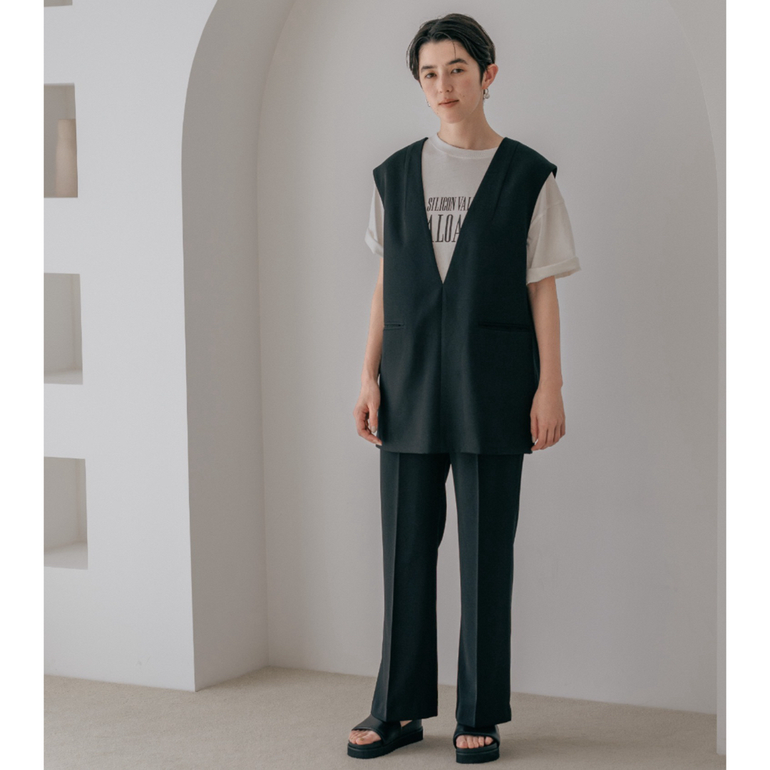 SLOBE IENA - apart by lowrys ＊ベスト＆フレアパンツセットアップの