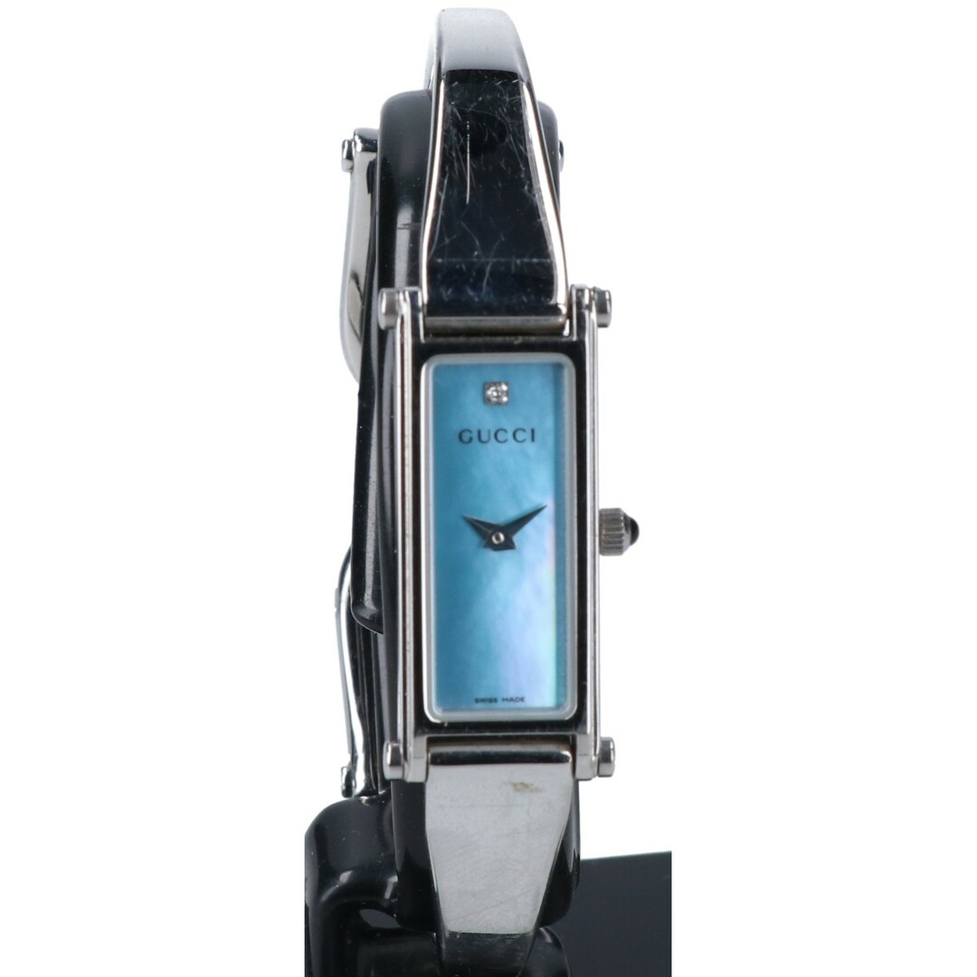 GUCCI - グッチ 1500L 1Pダイヤモンド シェル文字盤 クオーツの通販 by