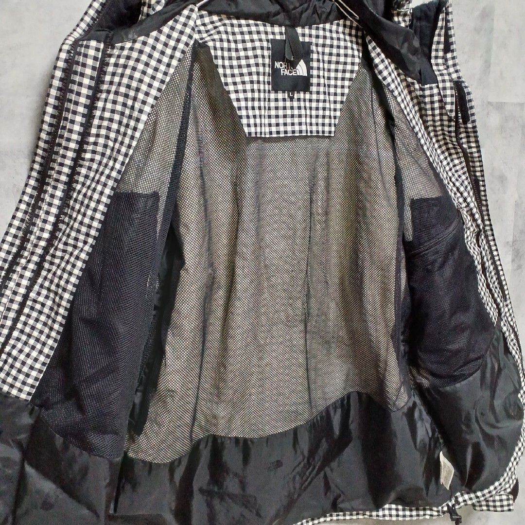 THE NORTH FACE - THE NORTH FACE SCOOP JACKET ギンガムチェック Lの