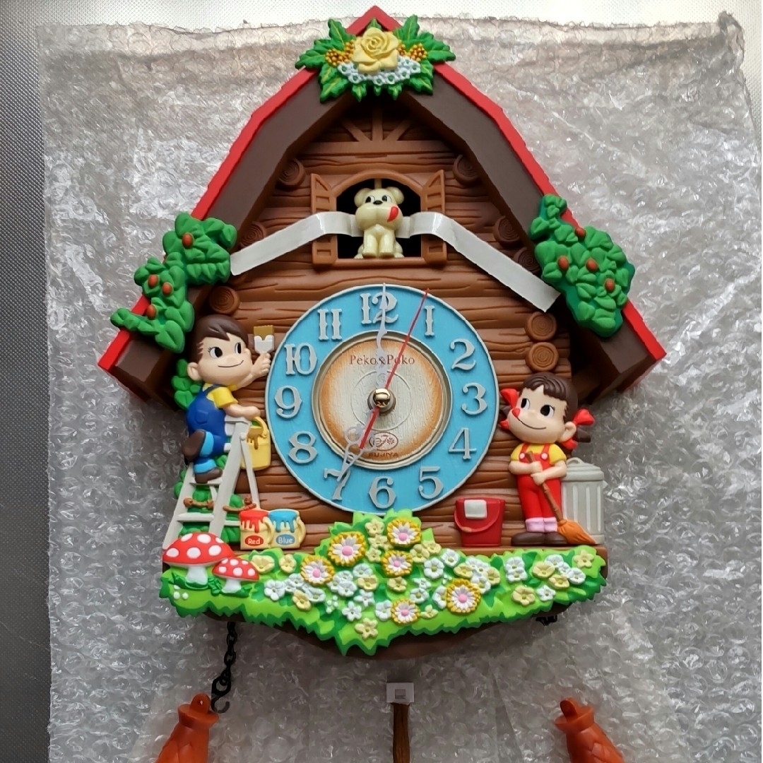 不二家 - ペコちゃん振り子時計の通販 by ゆみりん's shop｜フジヤなら