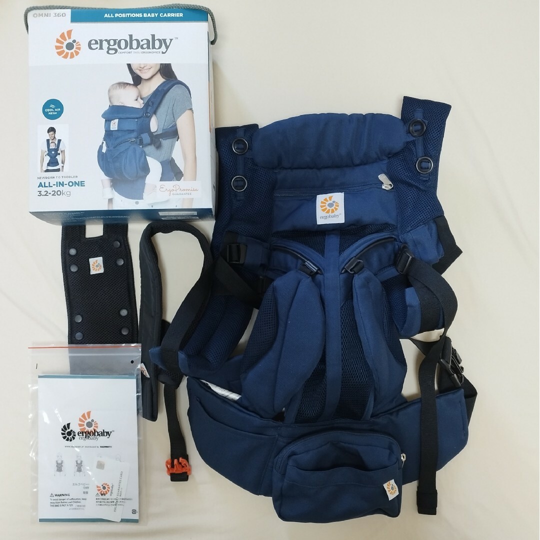 エルゴベビー 抱っこ紐 OMNI360 ネイビー - エルゴベビー ネ