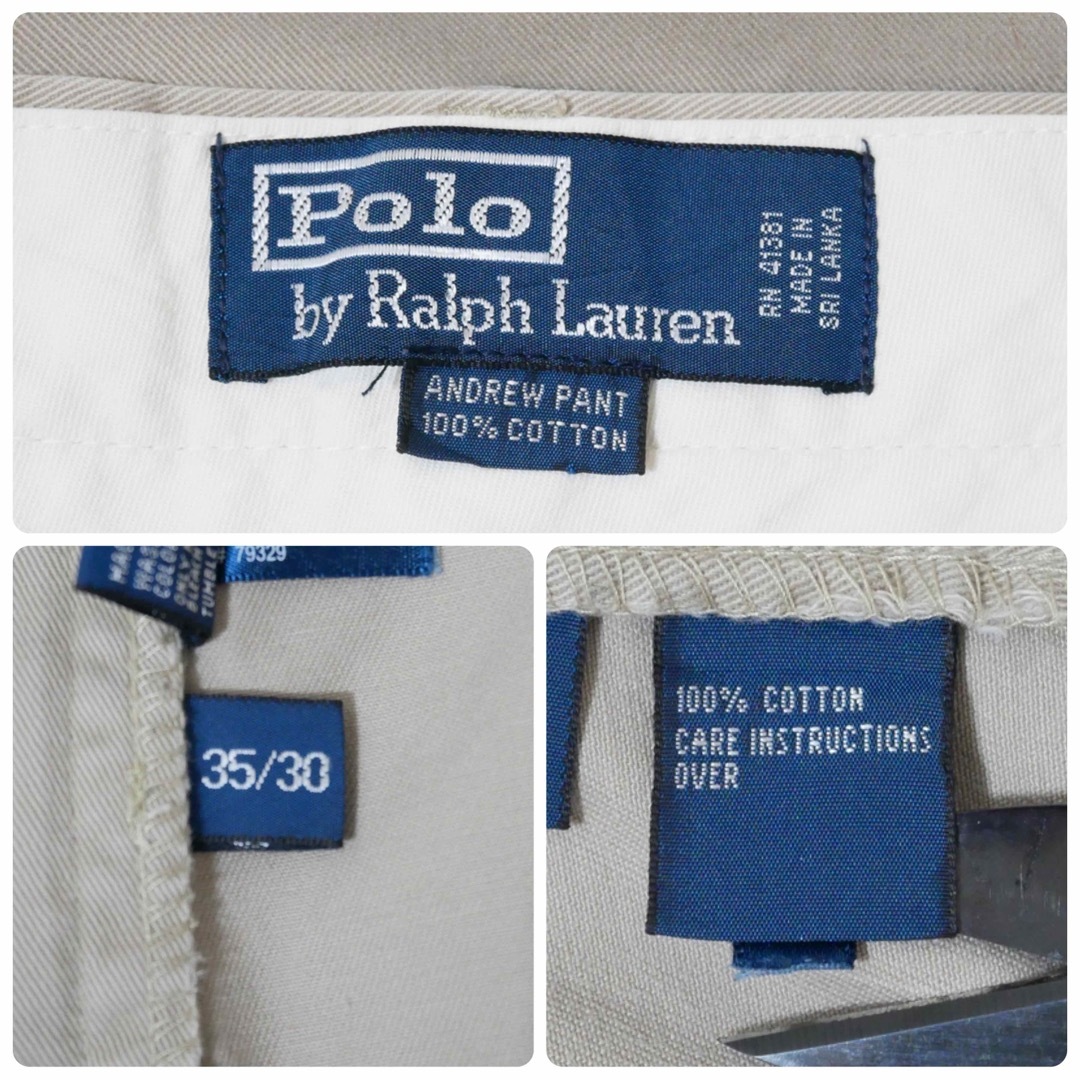 POLO RALPH LAUREN - Polo Ralph Lauren 90〜00's ANDREW 35×30の通販