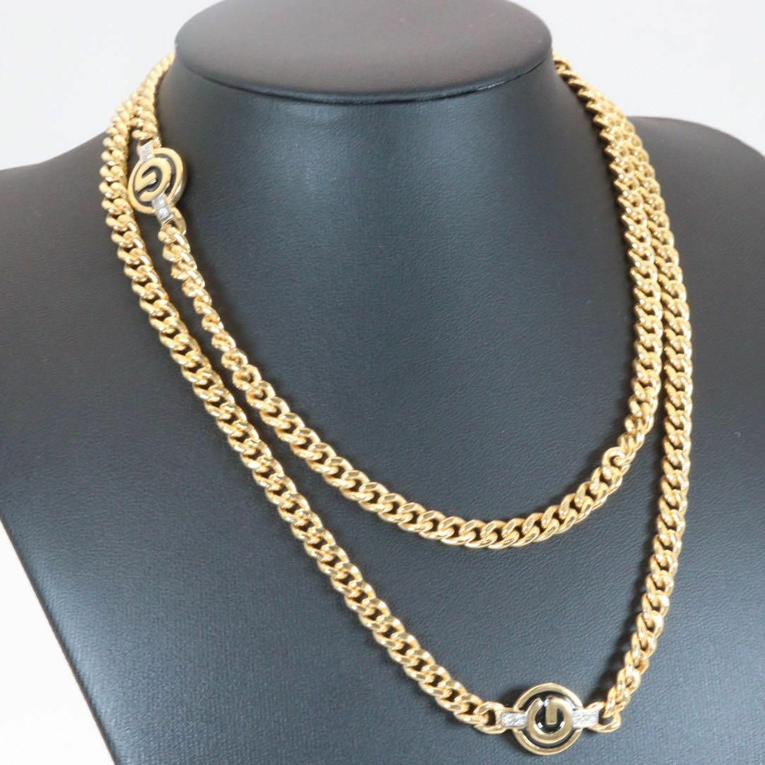 GIVENCHY ジバンシー 喜平 チェーン ロゴ ネックレス ゴールドの通販