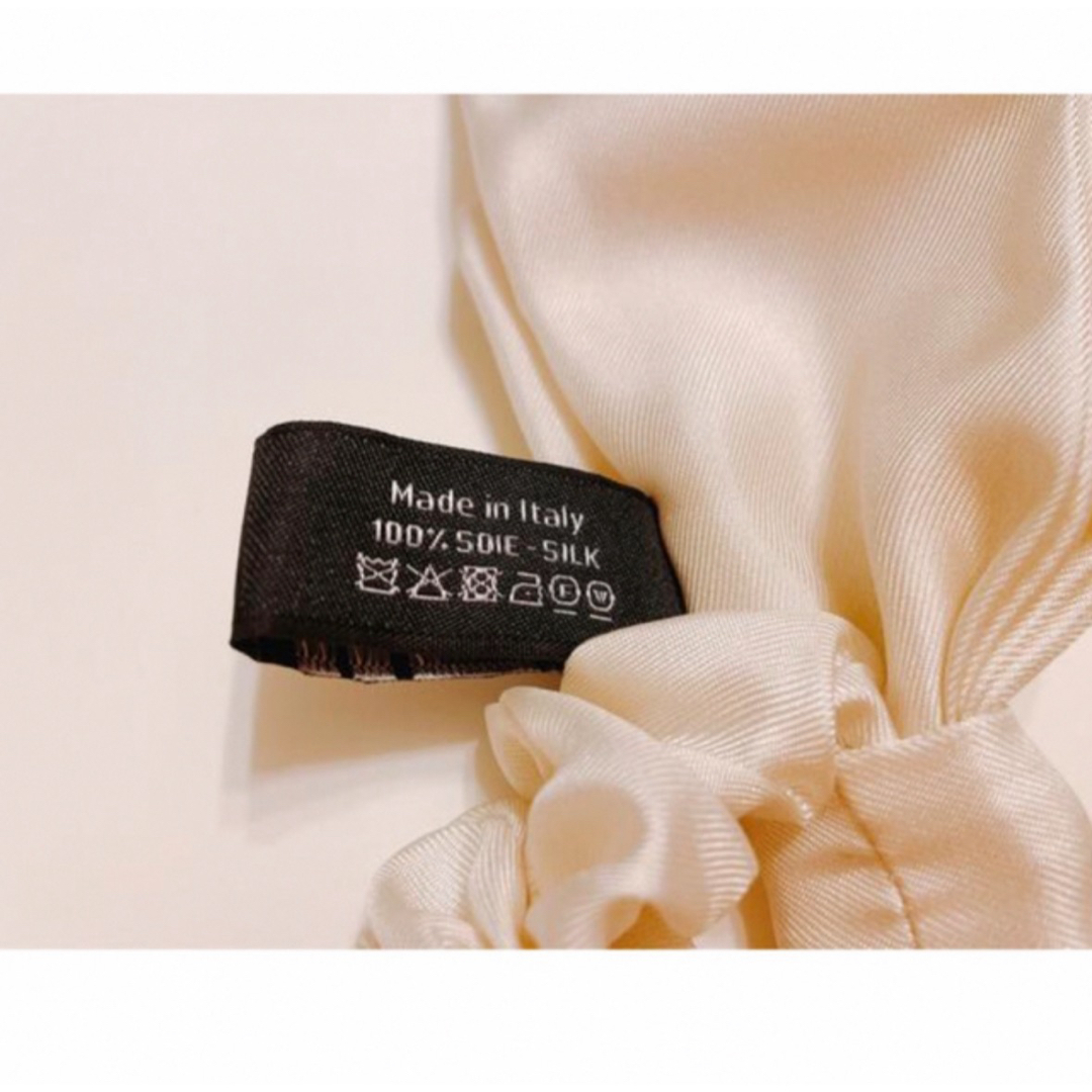 CHANEL - CHANEL シャネル シュシュ リボン ホワイト 白 新品 ヘア