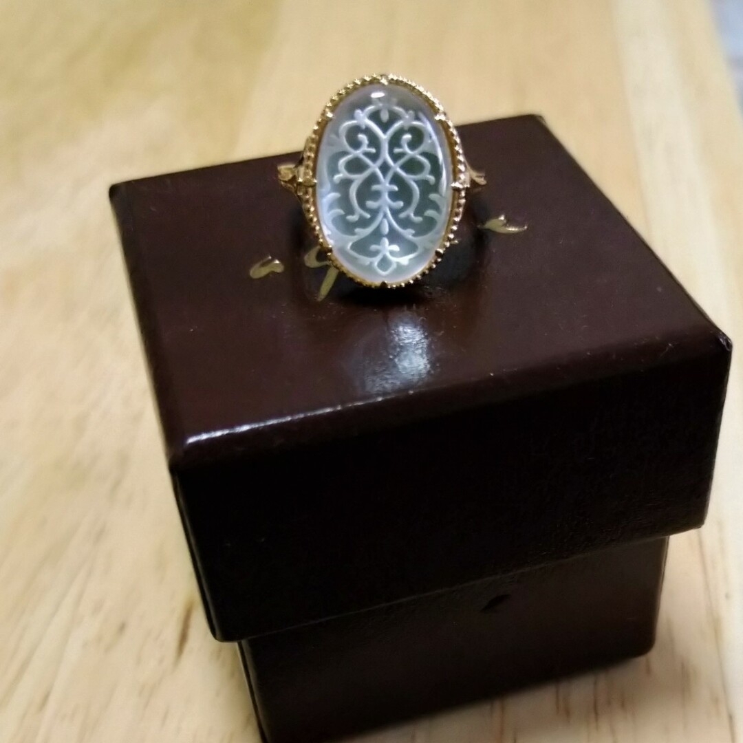 agete - 週末お値下げ agete アガット 白蝶貝 K10 リングの通販 by