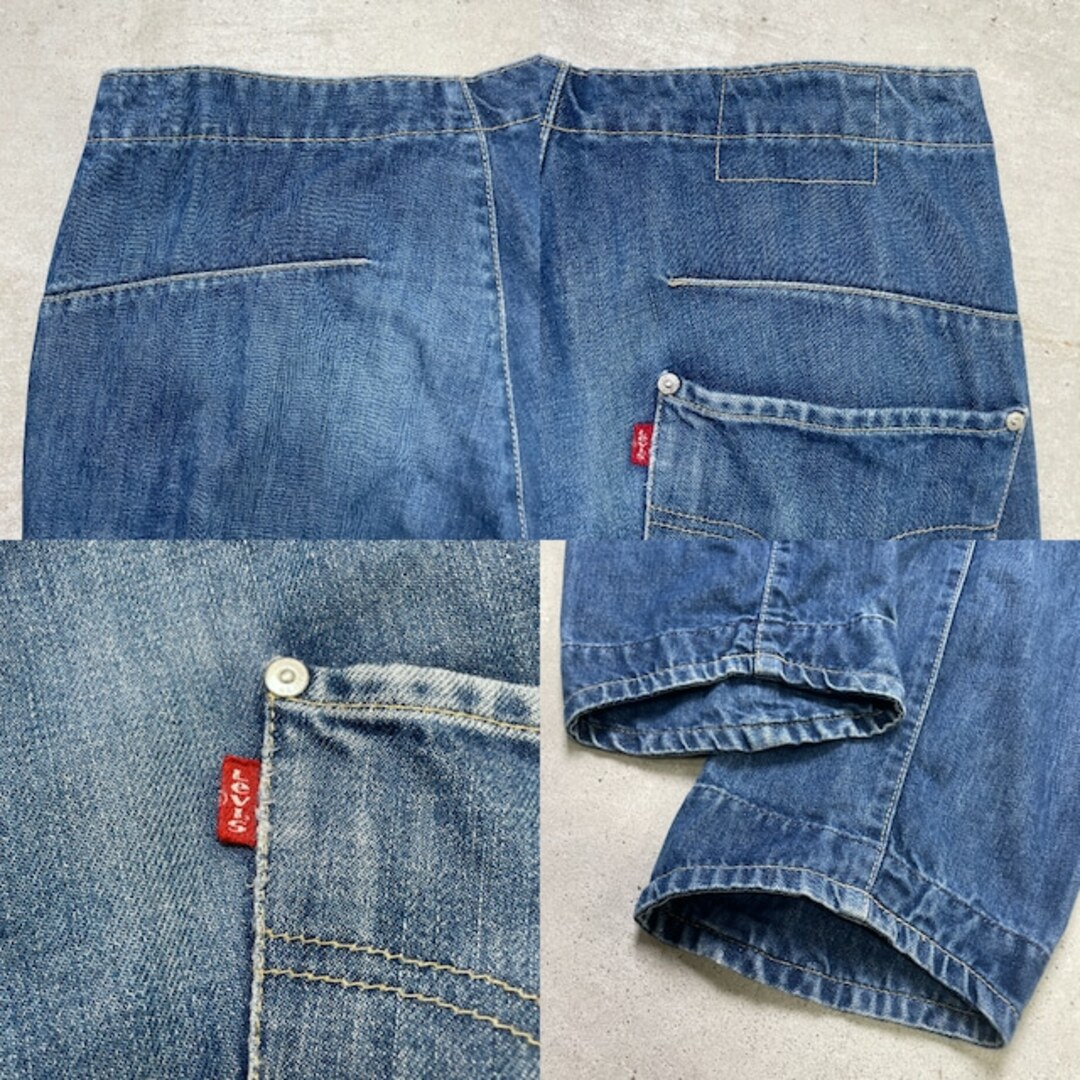 Levi's - 00年代 Levi's ユーロリーバイス ENGINEERED JEANS 立体裁断