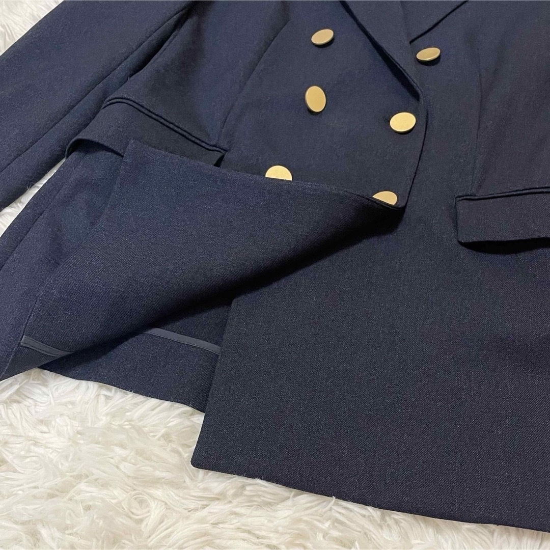 PLST - 美品♡プラステ テーラードジャケット 紺ブレ 金ボタン