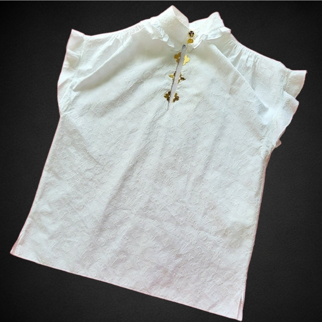 LOUIS VUITTON - LOUIS VUITTON モノグラム ゴールドモチーフ金具