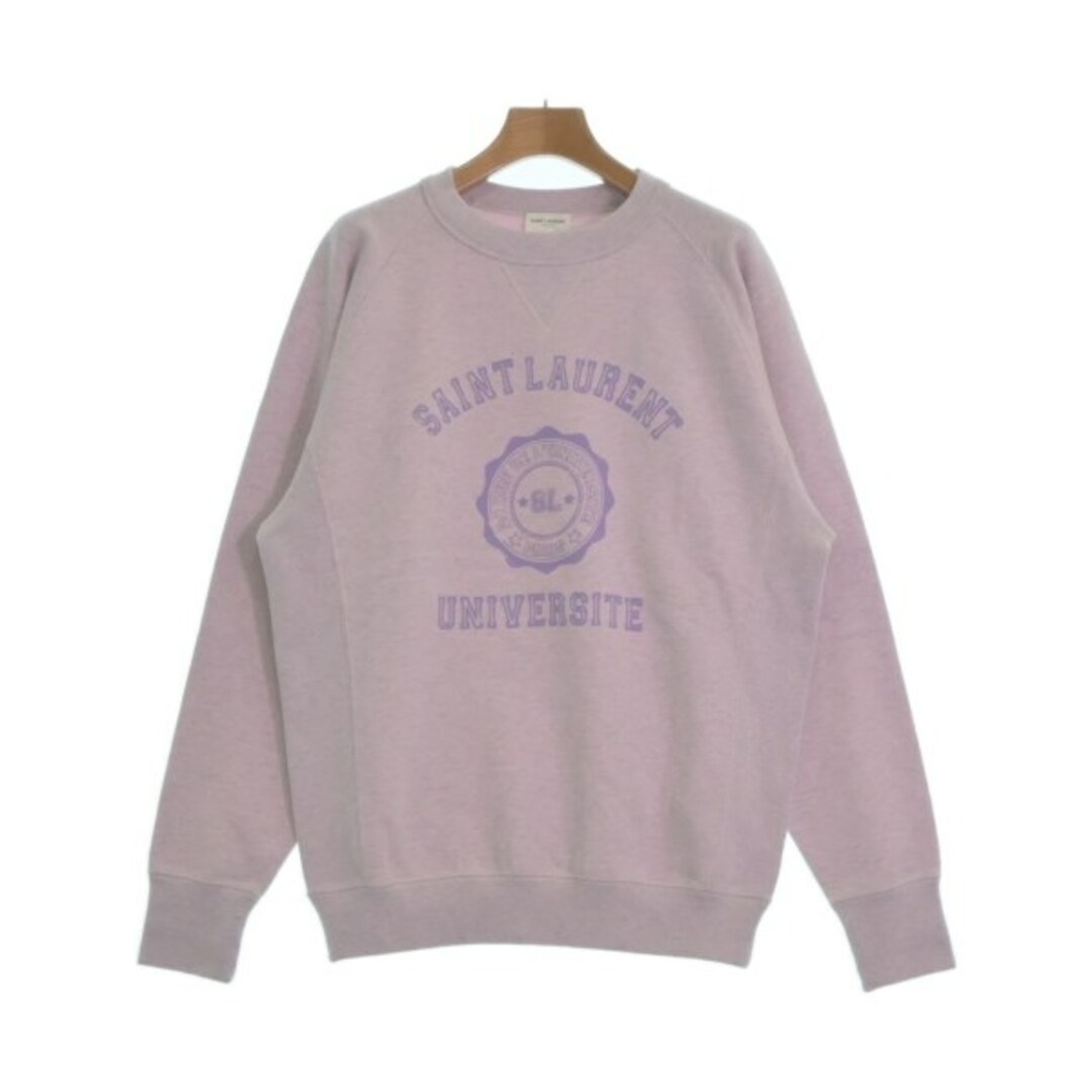 SAINT SAINT LAURENT PARIS スウェット XS ピンク LAURENT スウェット