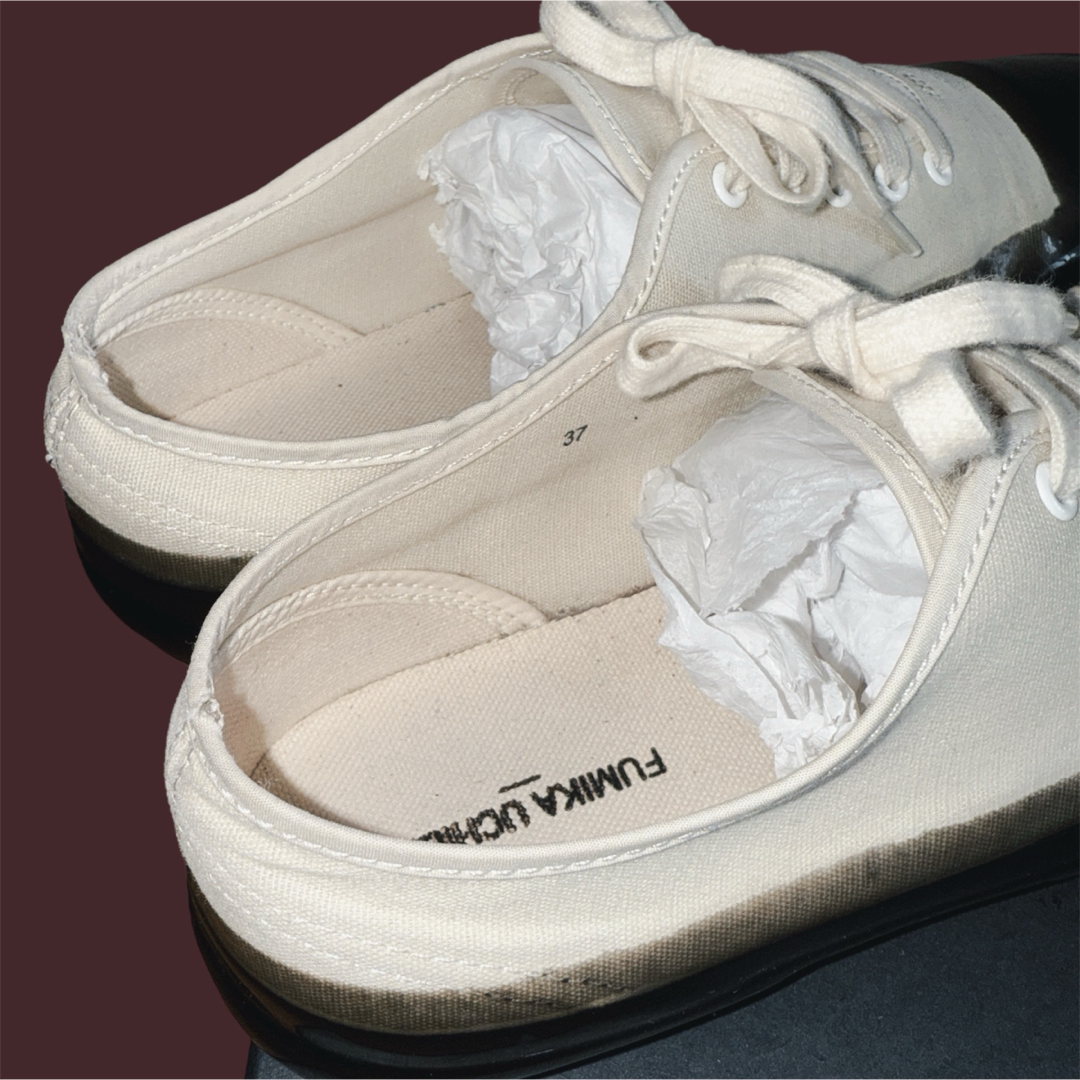 FUMIKA_UCHIDA - FUMIKA_UCHIDA CANVAS SNEAKERS キャンバススニーカー