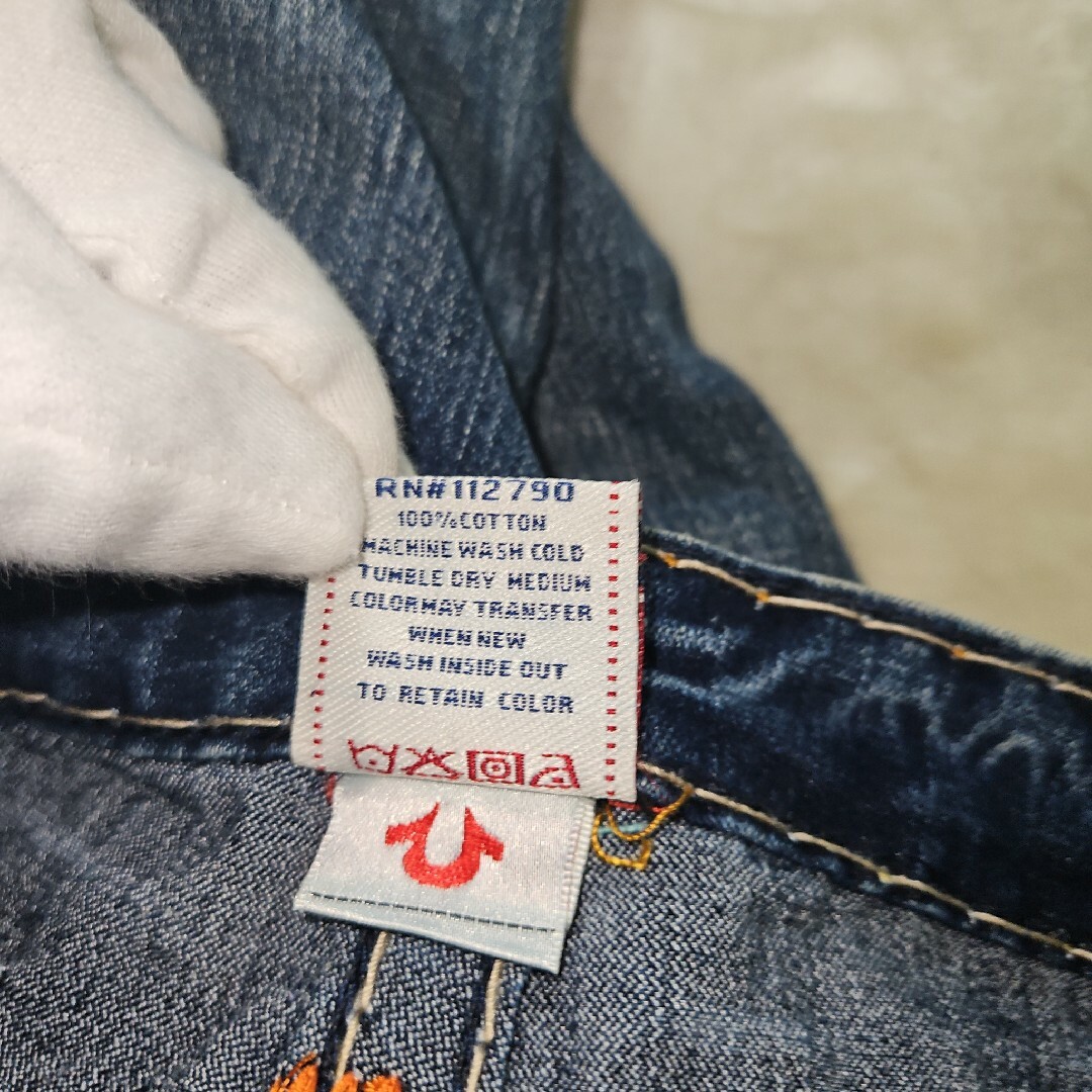 True Religion - 【TRUE RELIGION】デニムパンツ ロゴ入り サイズ28の