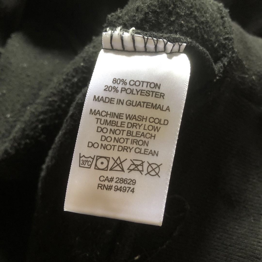 STUSSY - 激レア 黒タグ old stussy パーカー フーディー 両面プリント