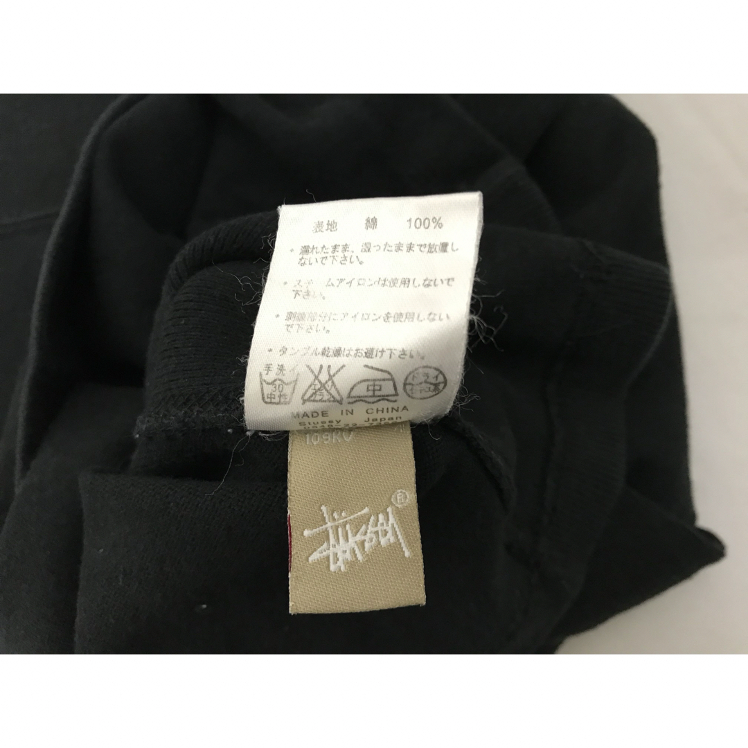 STUSSY - 本物ステューシーSTUSSYコットンロゴ刺繍7分丈長袖ロンT