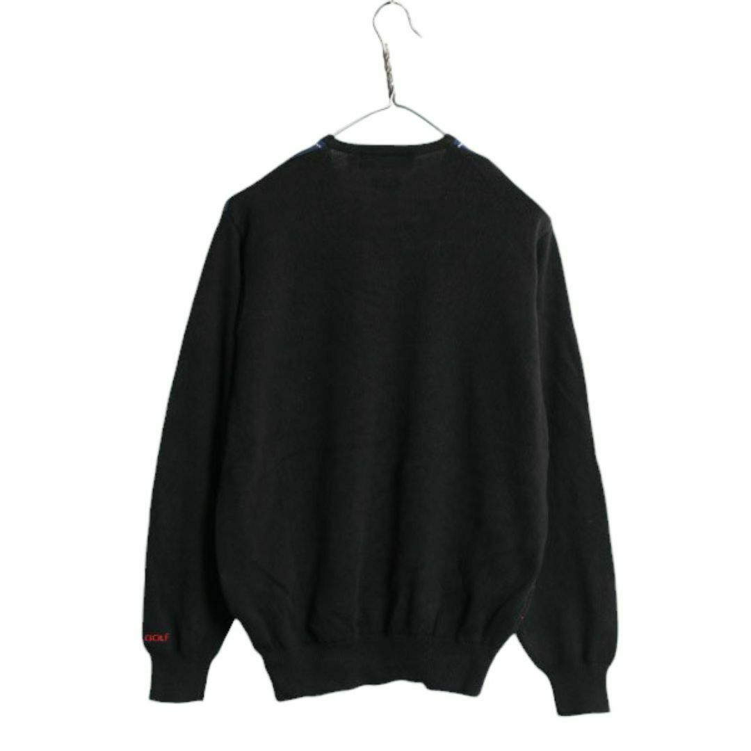 Ralph Lauren - 90s ポロゴルフ チェック コットン ニット セーター