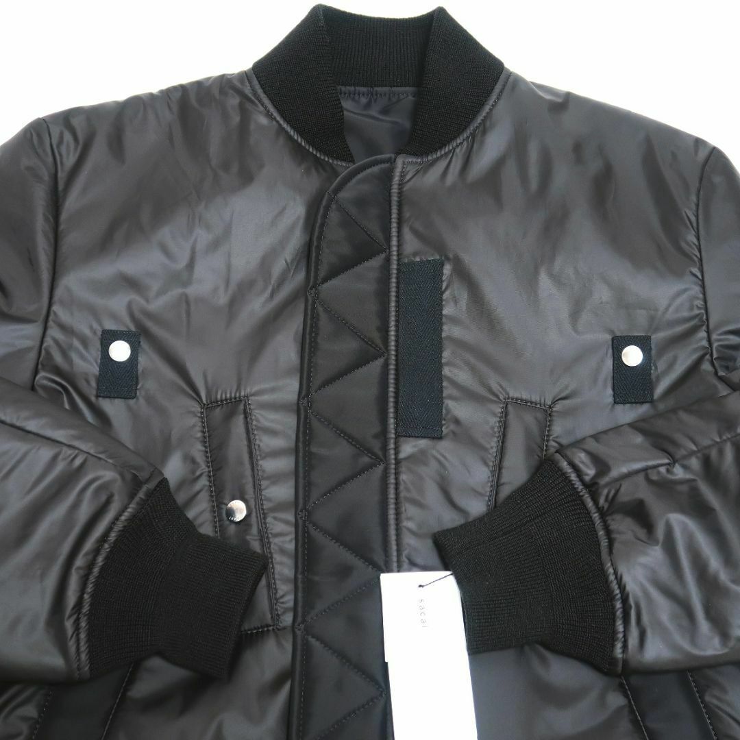 sacai - 2 新品 24SS Sacai リバーシブル MA1 ナイロンツイル
