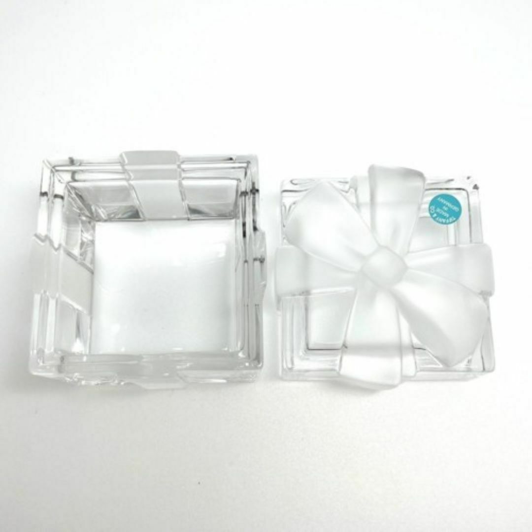 Tiffany & Co. クリスタルボウボックス、ギフトボックス型小物入れ