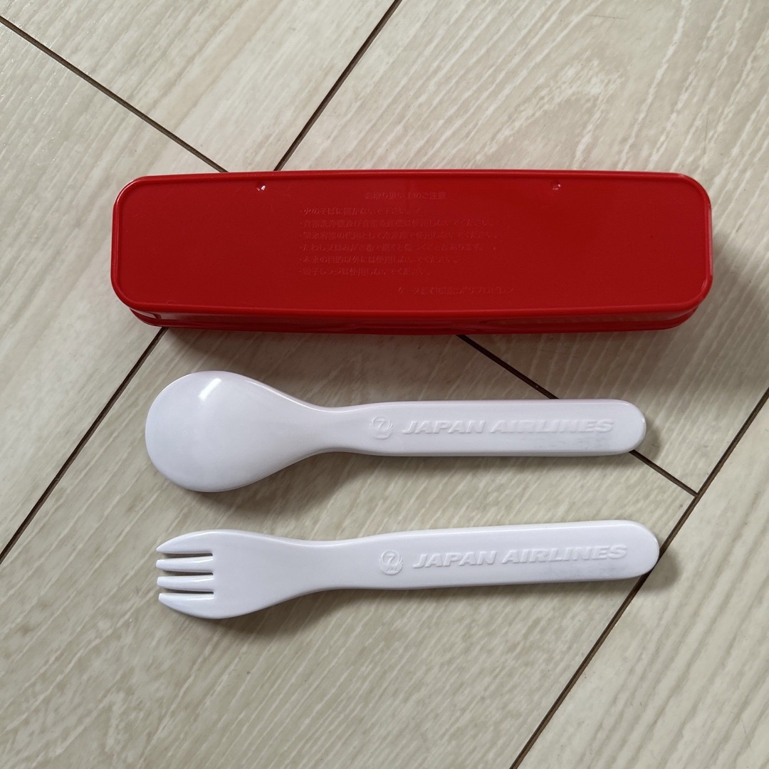 JAL(日本航空) - JAL 飛行機 フォーク スプーン カトラリーセット