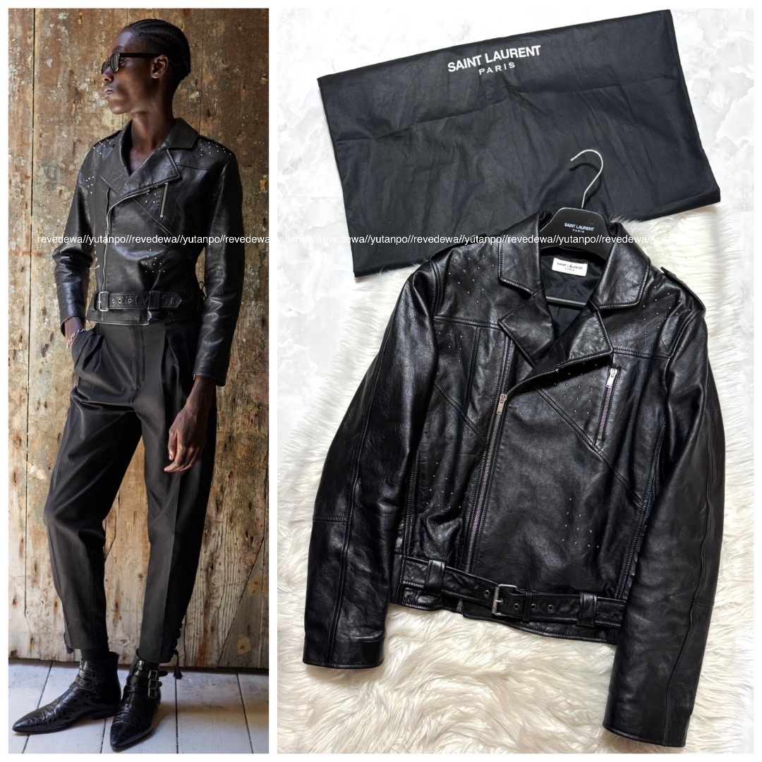 SAINT LAURENT - 近年モデル極美品 コレクション サンローランパリ