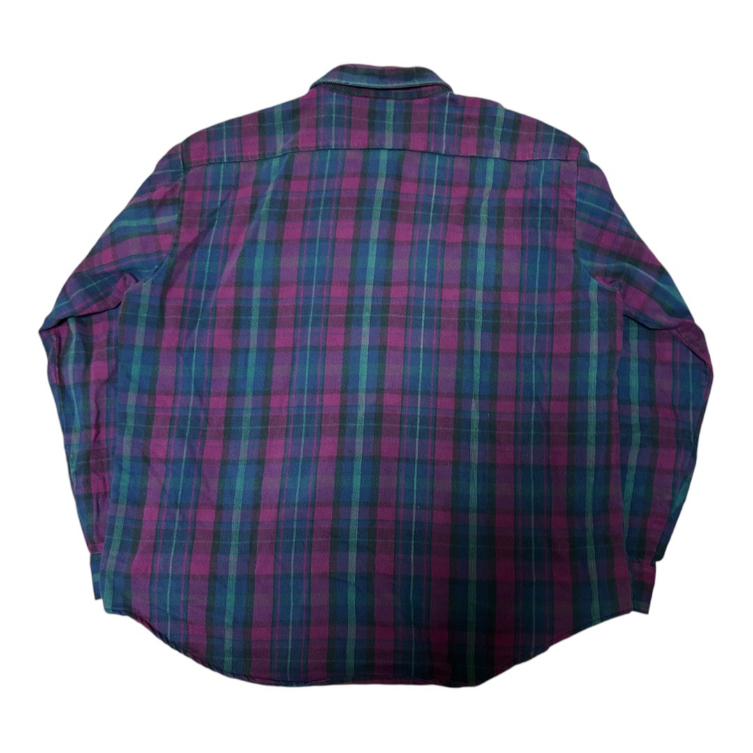 FIVE BROTHER - 70s80s USA製 FIVEBROTHER 三角タグ フランネルシャツ