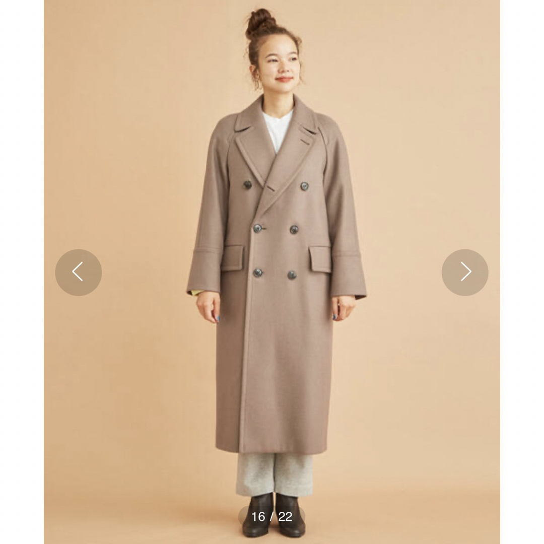 BEAUTY&YOUTH UNITED ARROWS - HAMILTON WOOL MIX メルトンロングP