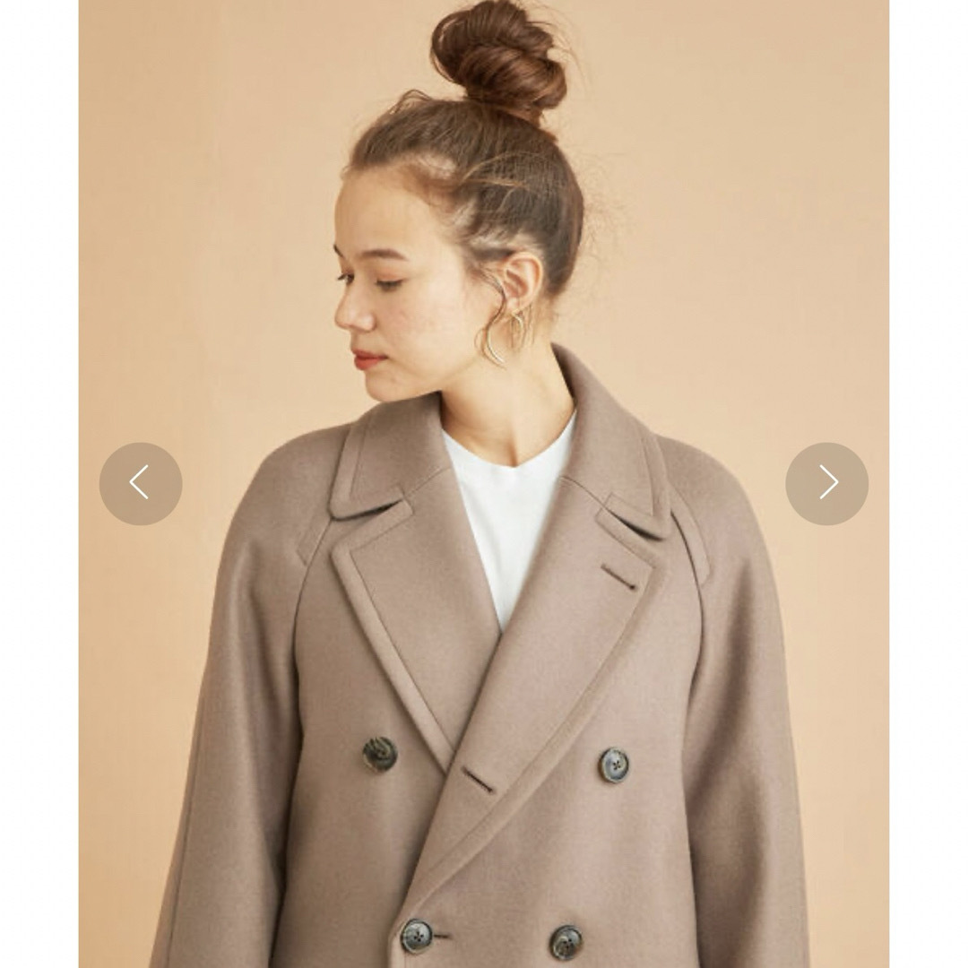 BEAUTY&YOUTH UNITED ARROWS - HAMILTON WOOL MIX メルトンロングP