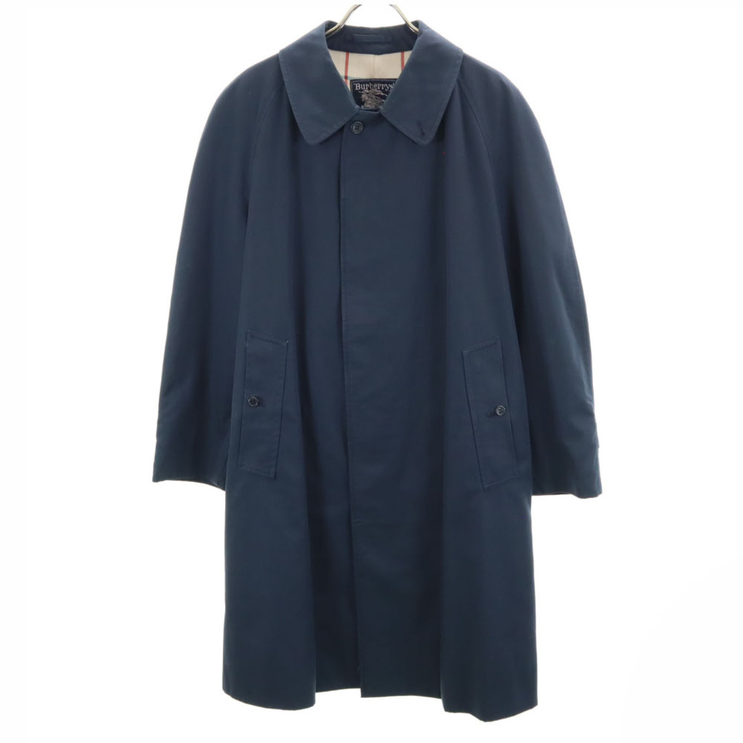 BURBERRY - バーバリーズ 90s オールド ステンカラーコート ネイビー