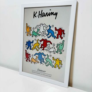 黒額付きポスター】キース ヘリング36(新品)の通販 by ひふみRecords