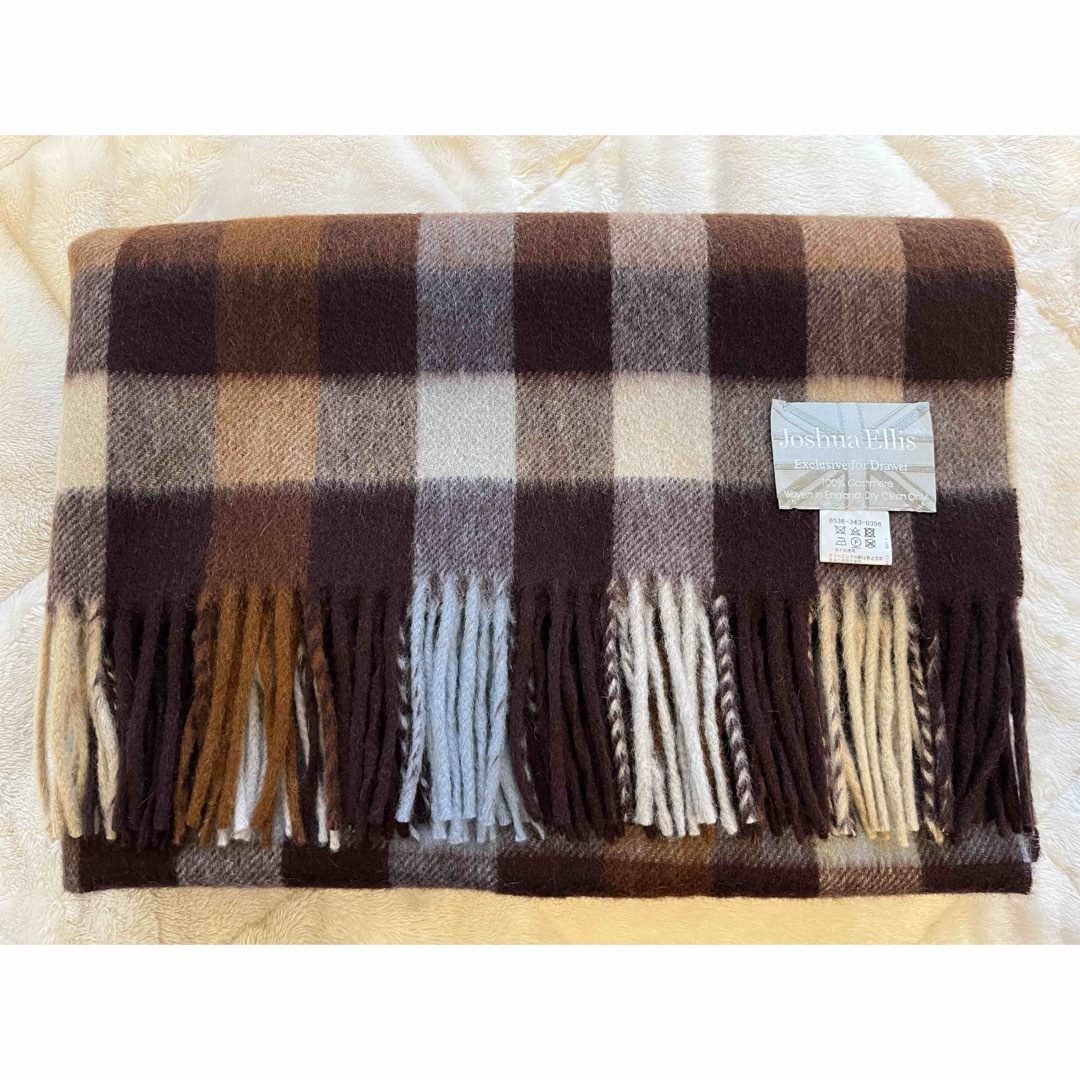 Joshua Ellis - Joshua Ellis 20AW カシミヤ大判ストール ドゥロワー