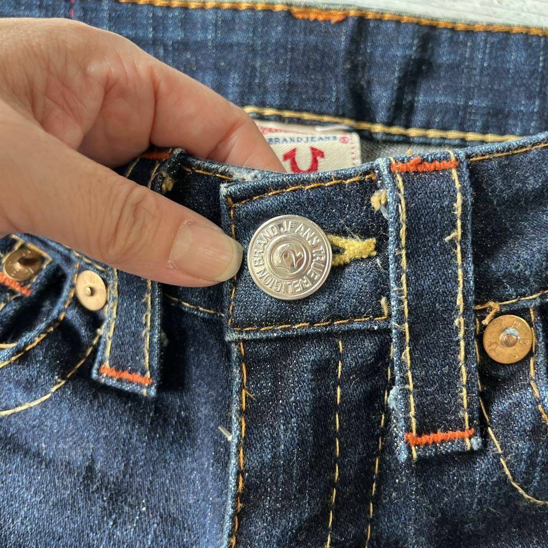 True Religion - トゥルーレリジョンデニムパンツUSA製ローライズ