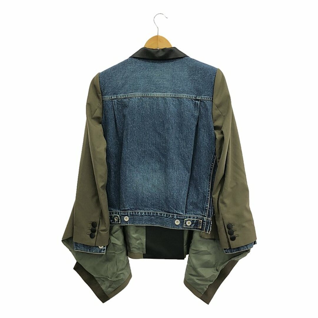 sacai - 【美品】 sacai / サカイ | 2021 | ダブルブレスト デニム