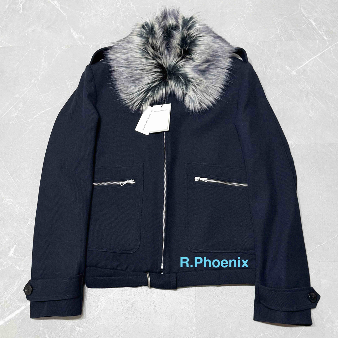 DRIES VAN NOTEN - 【DRIES VAN NOTEN】VERONA BIS FUR JACKET Mの通販
