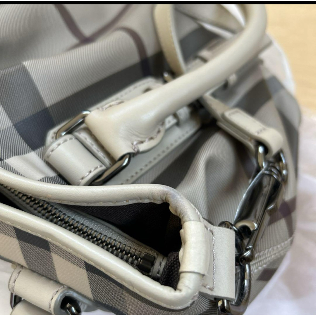BURBERRY - 訳あり未使用 BURBERRY ノバチェック ハンドバッグ 2way