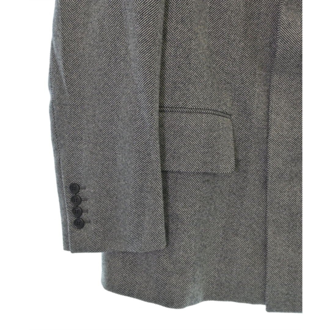 Dunhill - dunhill チェスターコート 50(XL位) グレー(ヘリンボーン