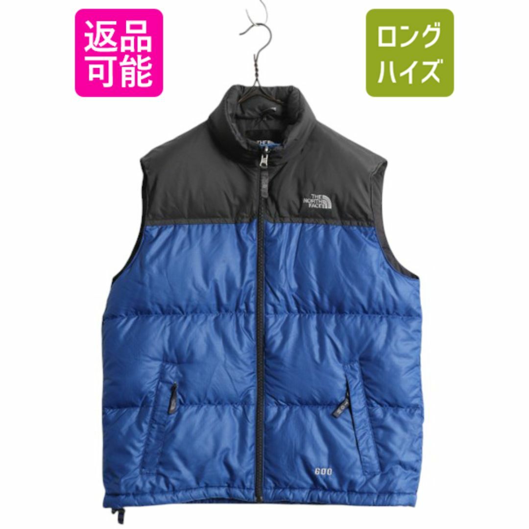 THE NORTH FACE - ノースフェイス ナイロン ダウン ベスト キッズ L